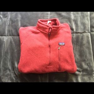 RED Men’s Patagonia Better Sweater 1/4 Zip